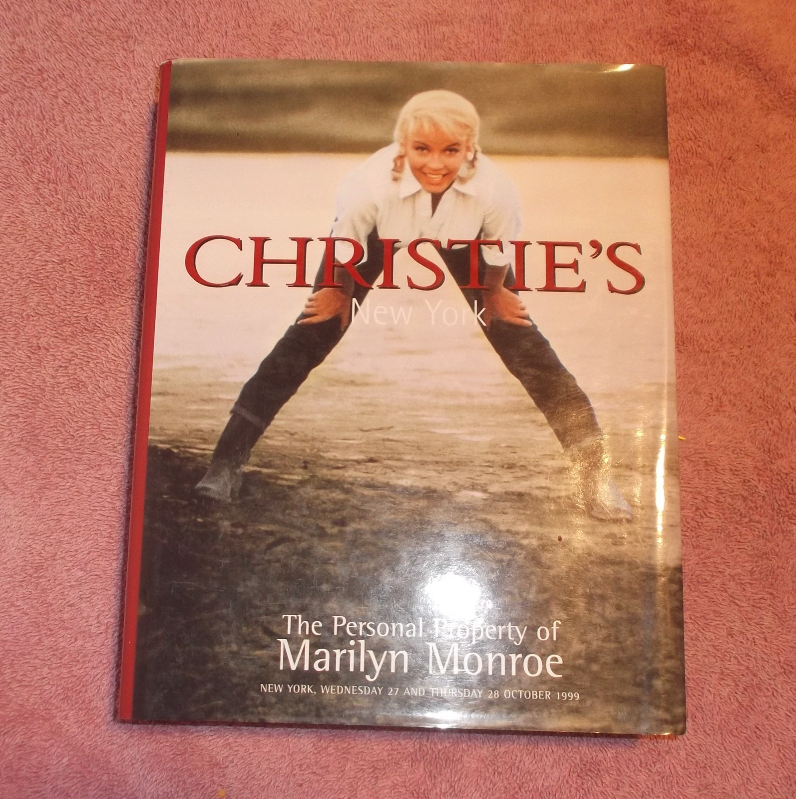 Marilyn Monroe Christie’s New York Auction Catalog (1999) Hardcover Book