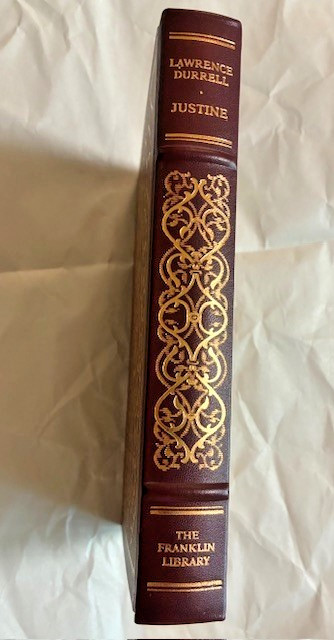 Franklin Library Signed Laurence Durrell JUSTINE Leather bound 1980 limited ed