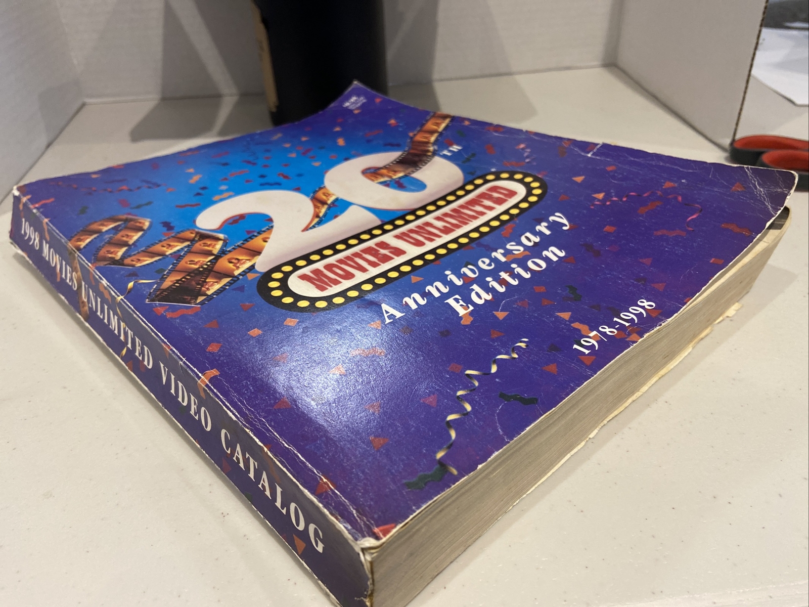 Movies Unlimited 20th Anniversary 1978-1998 Video Catalog Vhs Order