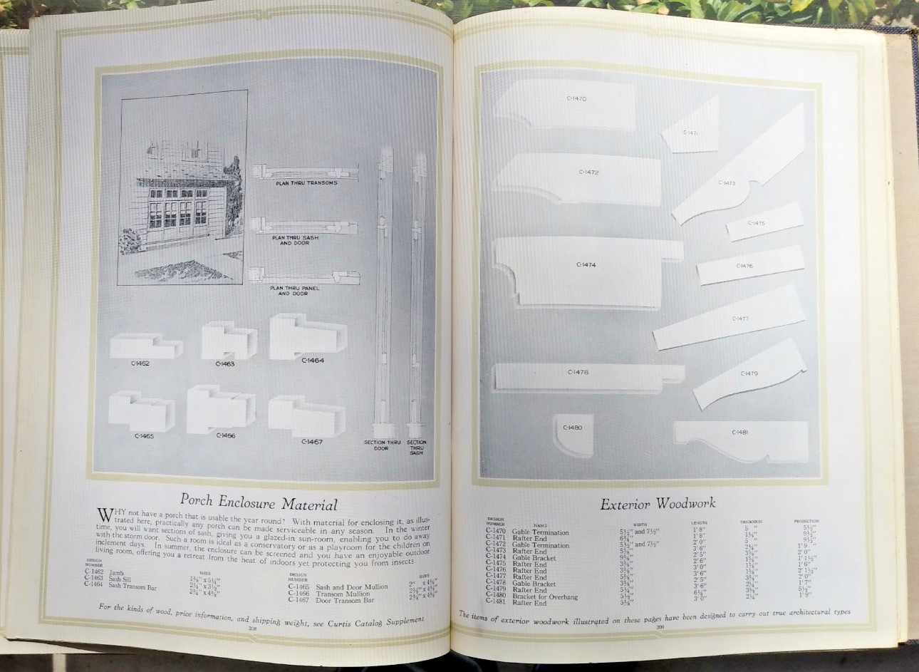 Architectural Interior Exterior Woodwork 1920 Millwork Cabinetry Door Window