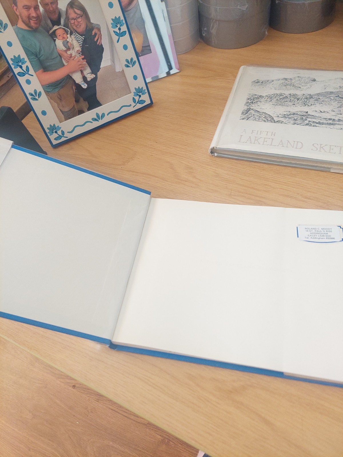 4 Lakeland Sketchbooks by A Wainwright -1st Westmorland Gazette Vols 2,3,4 & 5