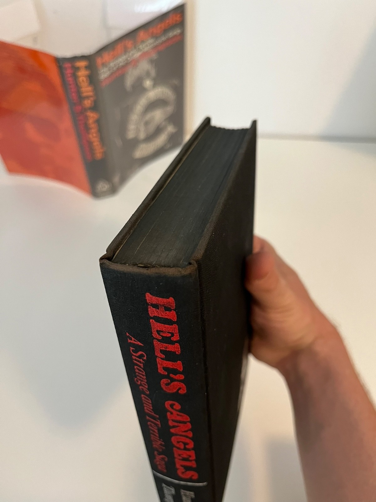 HELL’S ANGELS by Hunter S. Thompson – 1967 1st Edition, 2nd Printing, HCDJ
