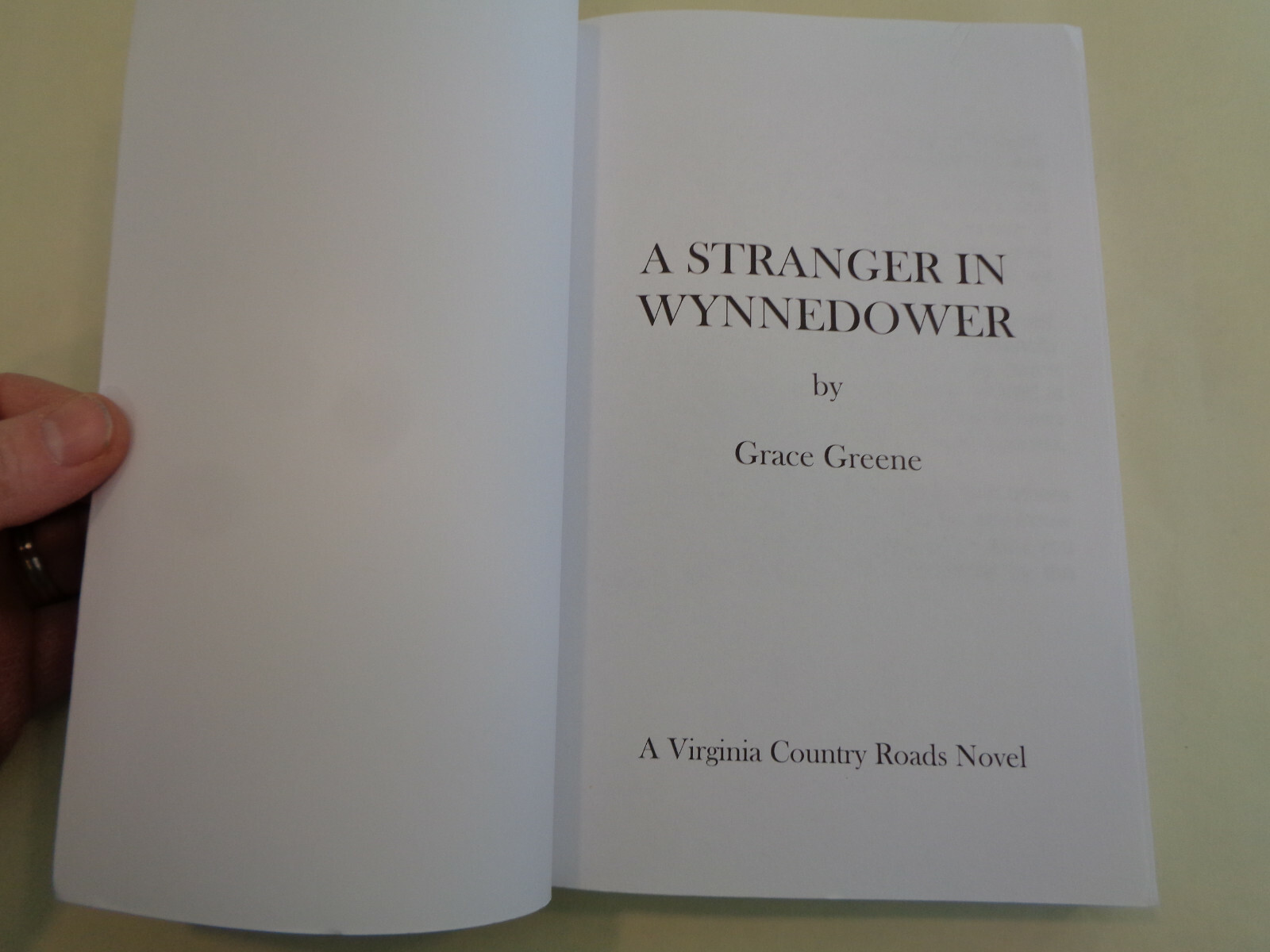 Grace Greene – Large Print Novels (2) Stranger in Wynnedower & Kincaid’s Hope