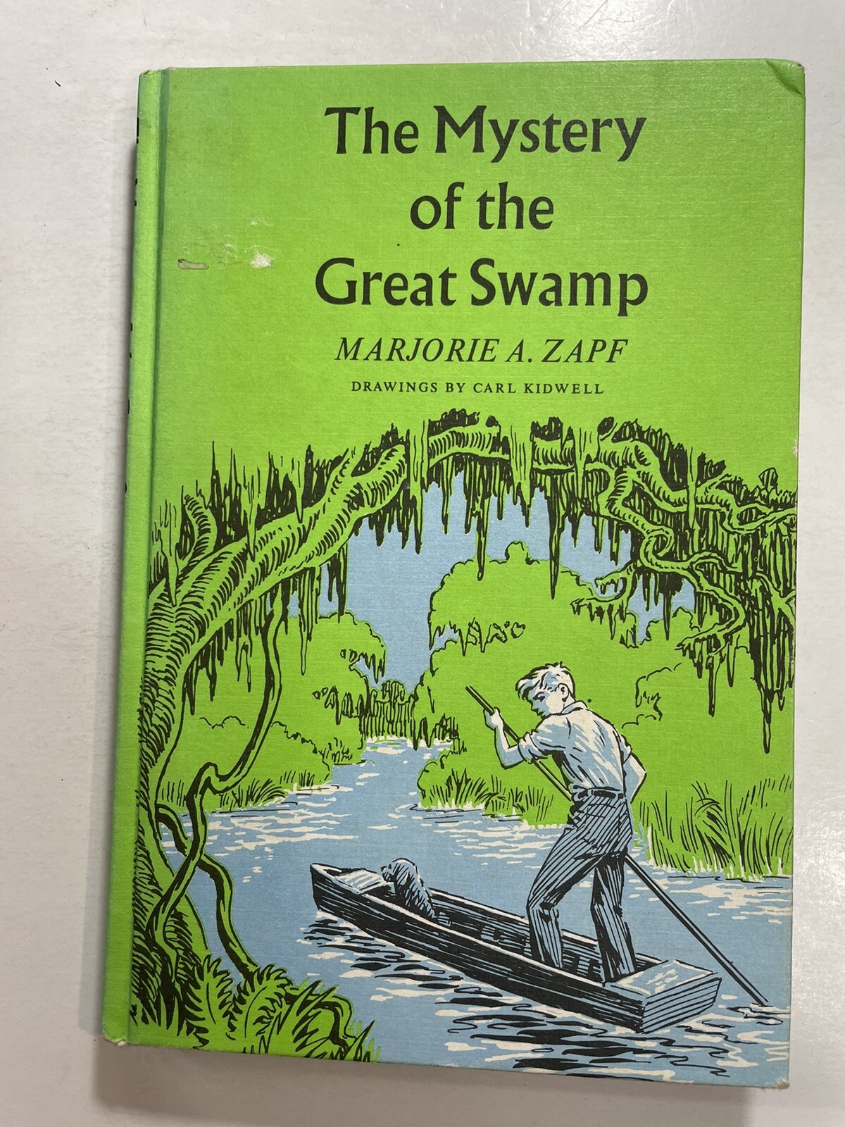 The Mystery of the Great Swamp Marjorie A. Zapf Childrens 1967 Karl Kidwell