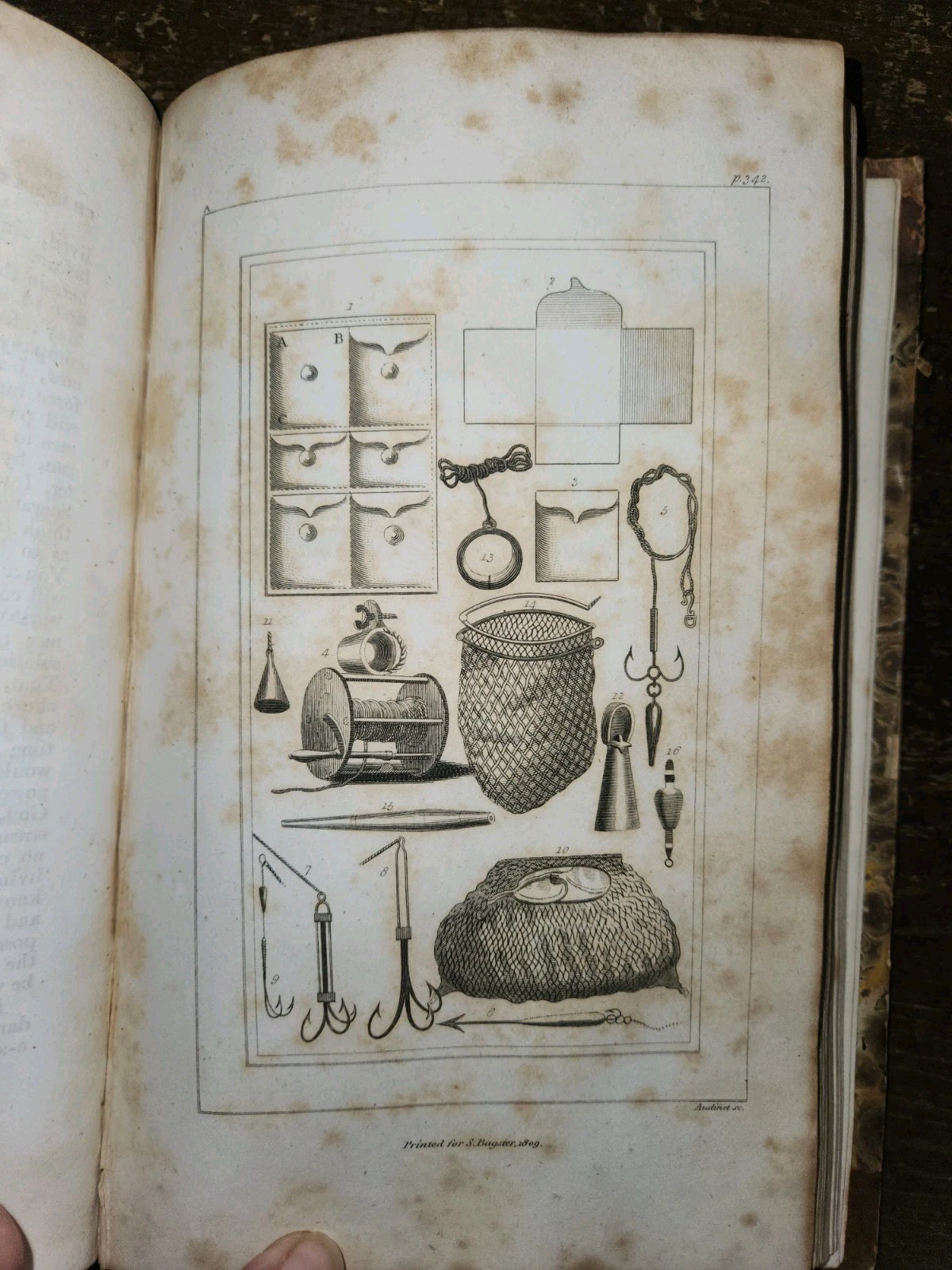 1808 THE COMPLETE ANGLER BY WALTON & COTTON 17 PLATES FISHING ANGLING FISHES *