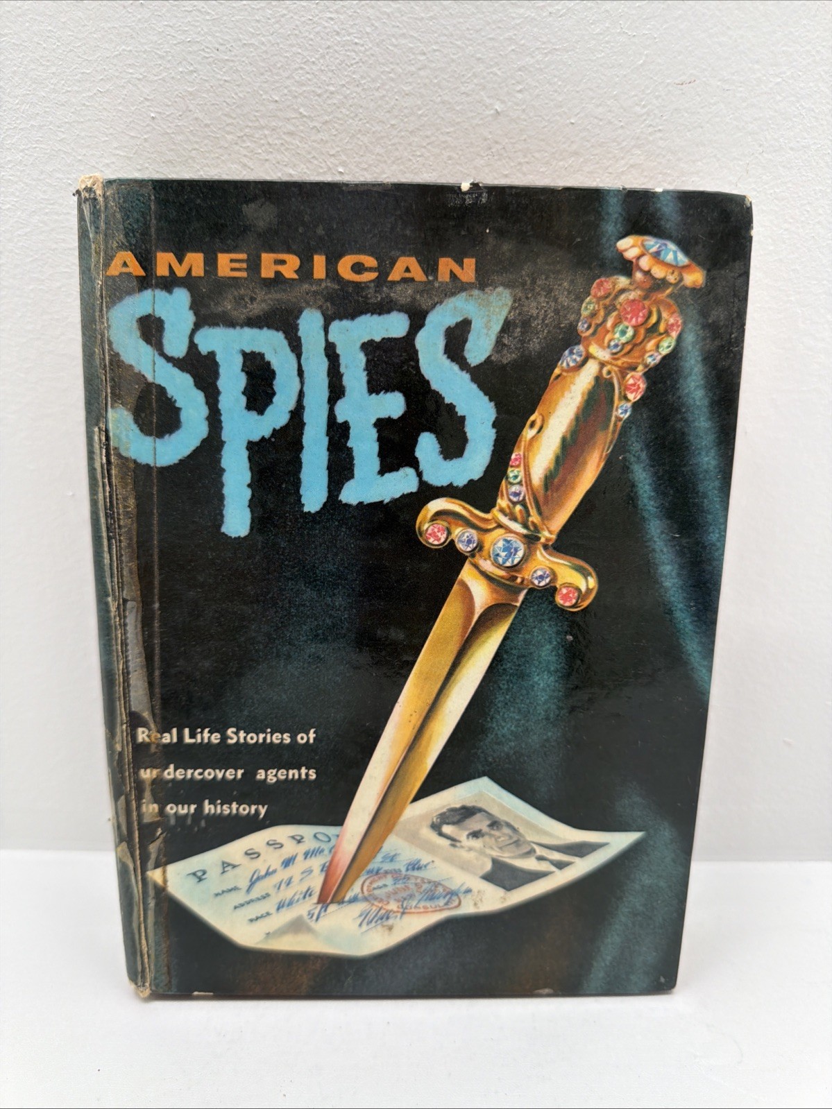AMERICAN SPIES By Richard Deming 1960 Vintage Hardcover Book Whitman