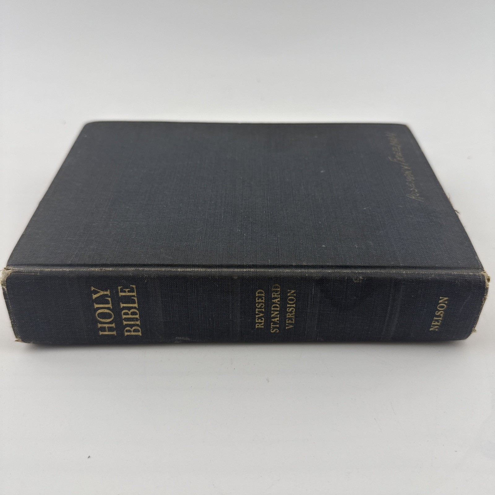 Vintage Nelson Holy Bible 1952 Revised Standard Version Black Bonded Leather