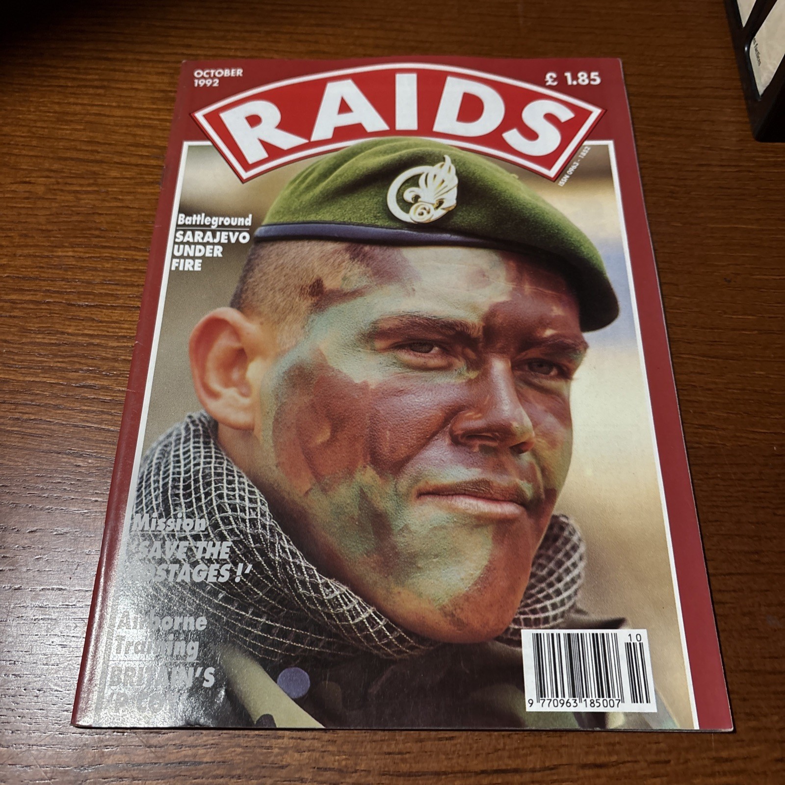 VTG 1992 Raids English Military Magazine: Sarajevo Under Fire / Hostage Mission