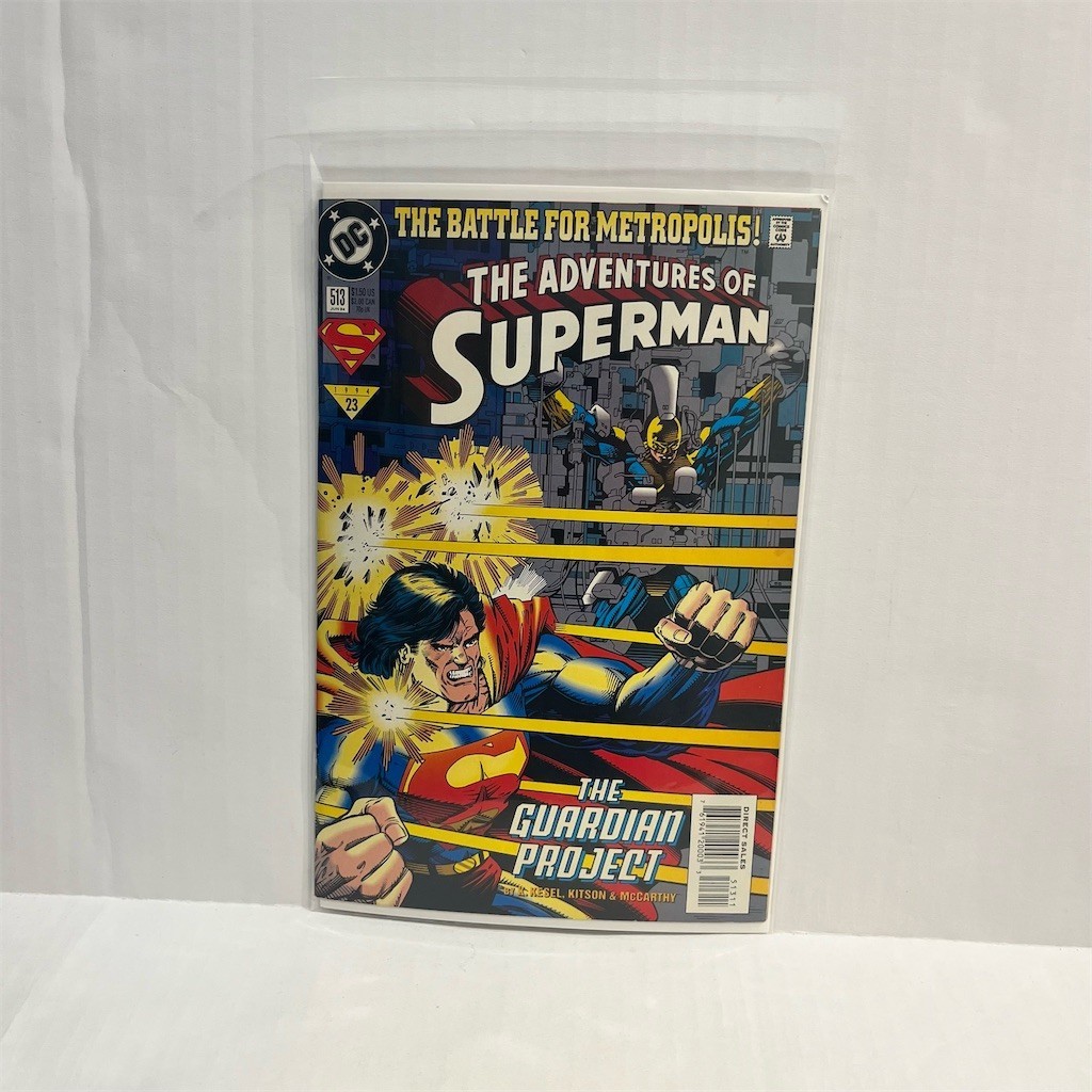 DC Comics Adventures of Superman #513 June 1994 Direct Edition Single