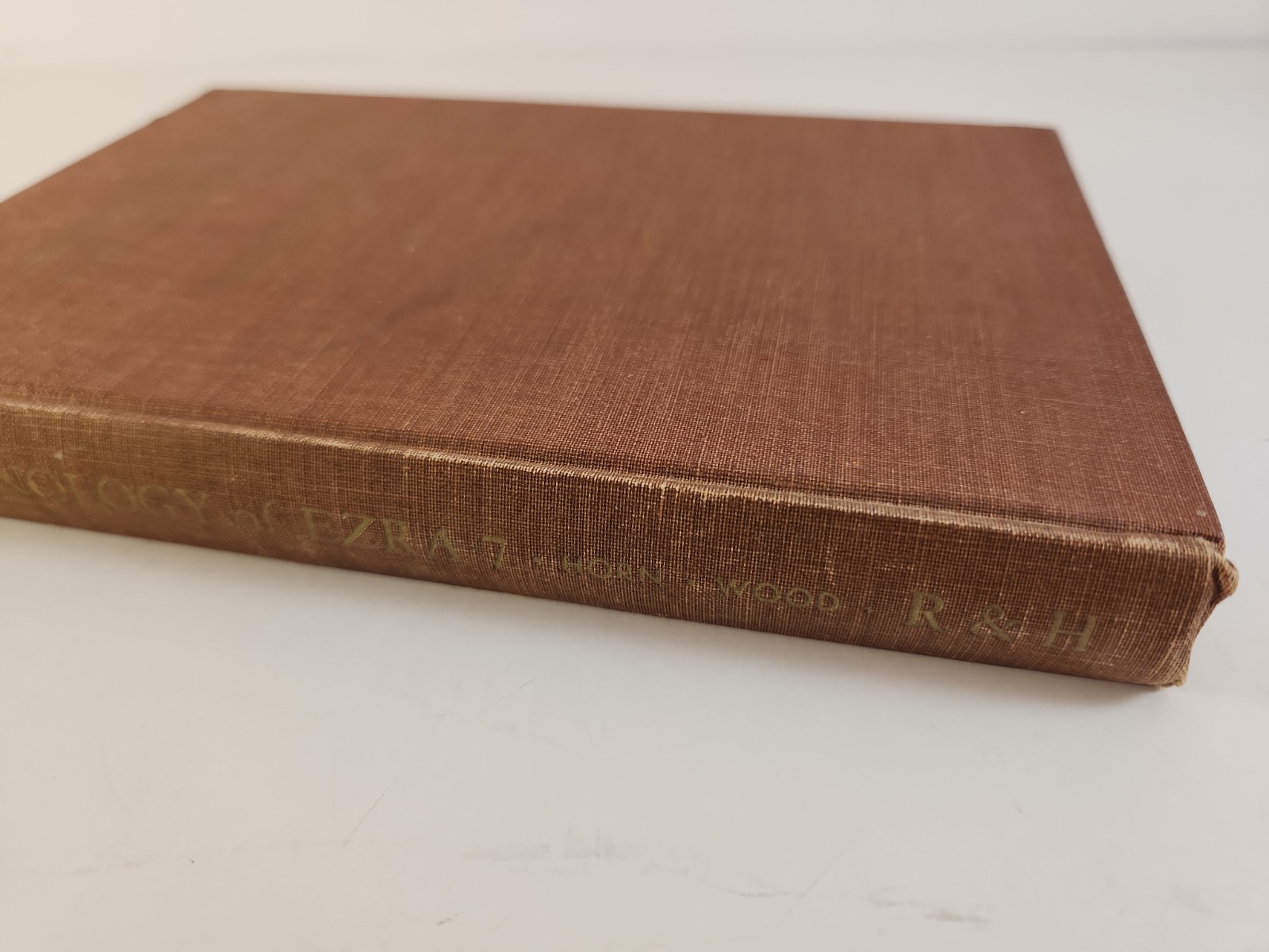 The Chronology of Ezra 7, Sigfried Horn, Lynn Wood Hardcover SDA 1953