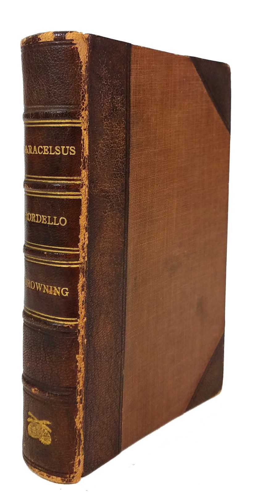 Robert Browning; Paracelsus / Sordello; 1ST EDS Bound as One; Oxbridge Club Copy
