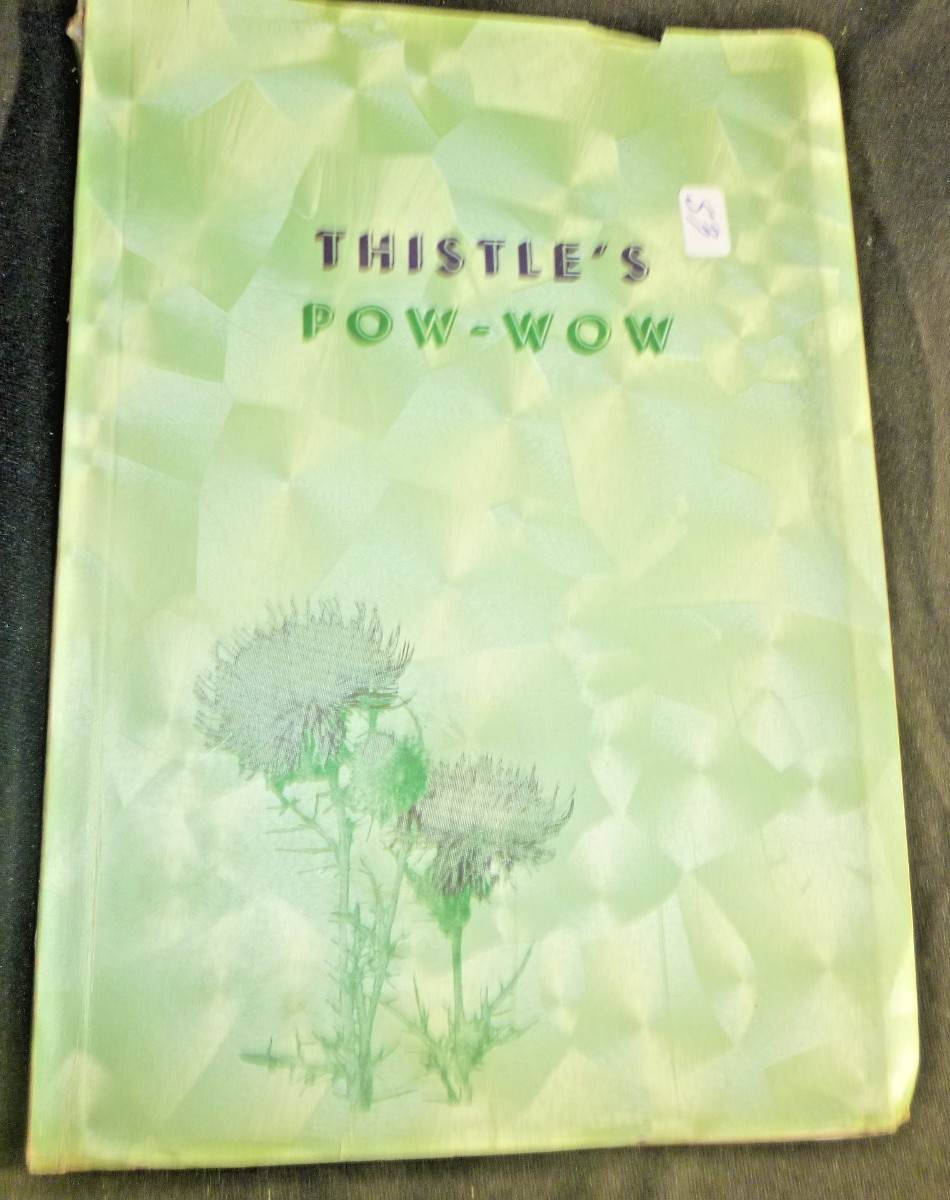 Thistle’s Pow-Wow [Paperback] Austin Wallace 1948 Transcendental Accept. 19178