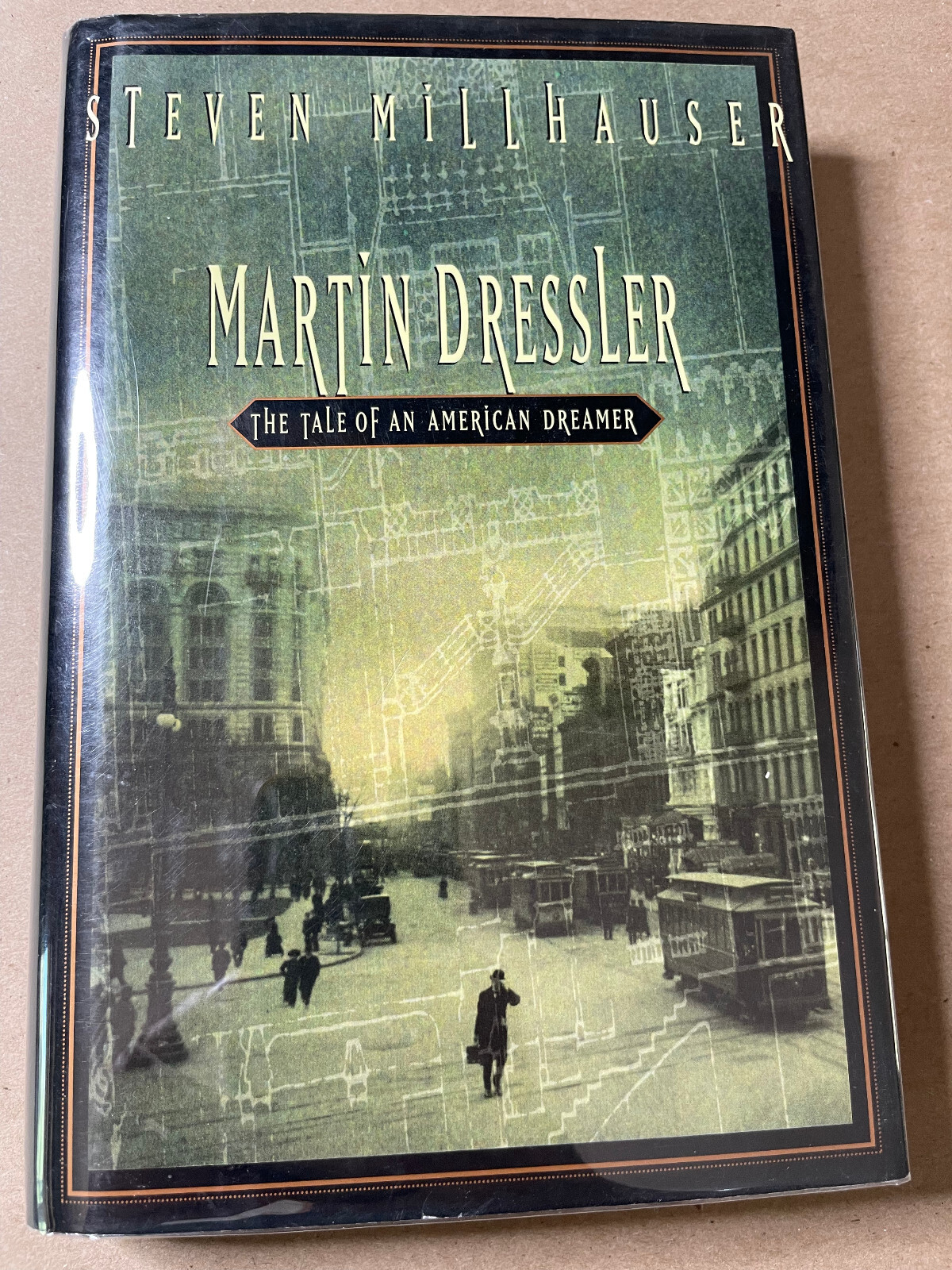 Signed Steven Millhauser: Dressler: Tale of An American Dreamer, (sig laid in)