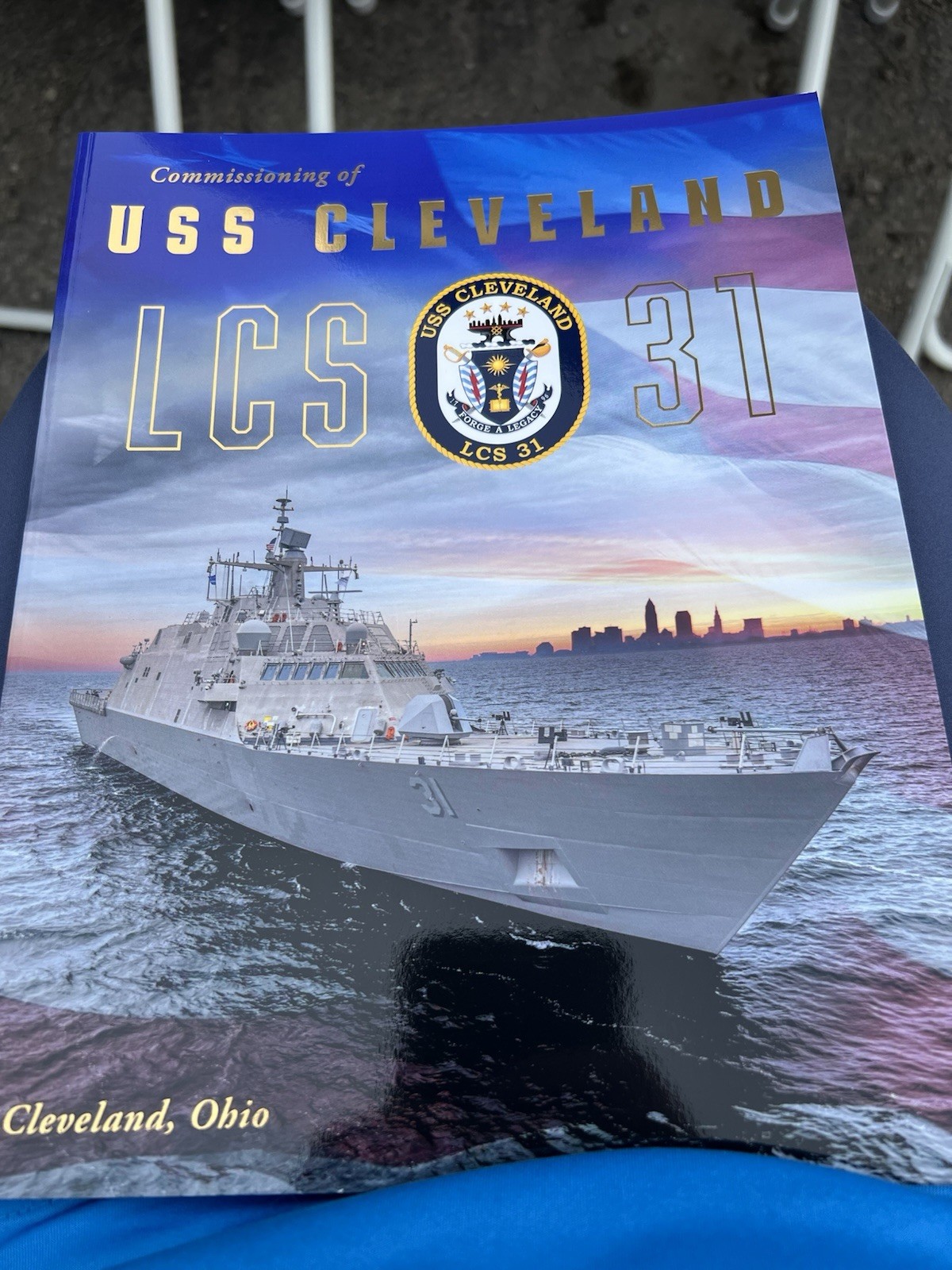 U.S.S. Cleveland LCS 31 Commissioning Book 2026 Cleveland, Ohio 5/16/2026