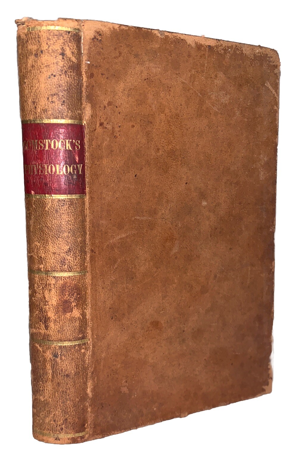 1846, OUTLINES OF PHYSIOLOGY, COMPARATIVE AND HUMAN, COMSTOCK, BIOLOGY, SCIENCE