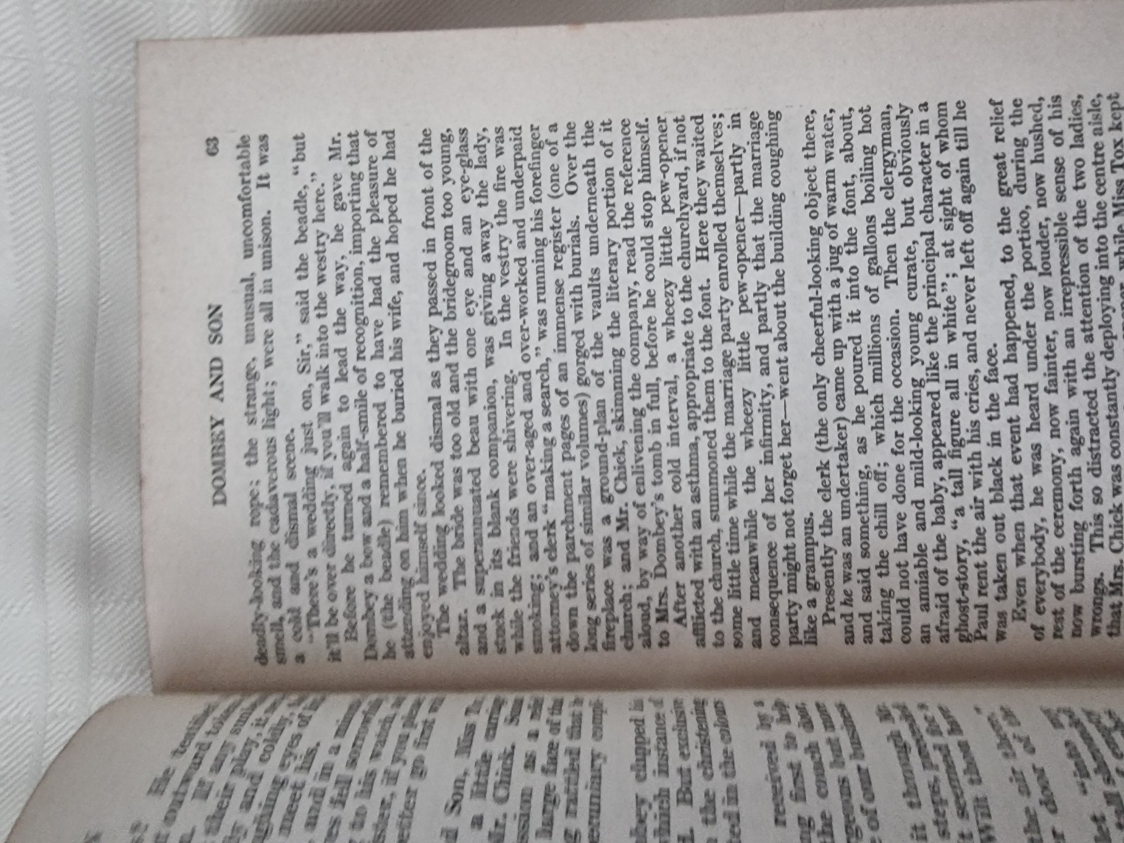 DOMBEY AND SON Charles Dickens Odhams Press Ltd Illustrated by Phiz