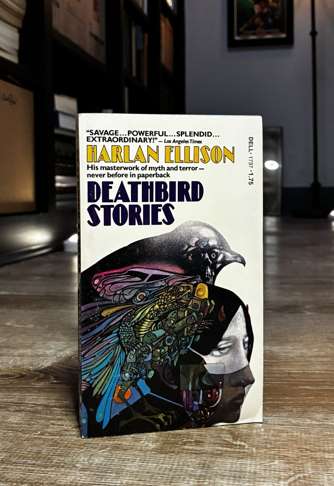 Harlan Ellison DEATHBIRD STORIES 1976 1st Printing MMPB Vintage Dell #1737