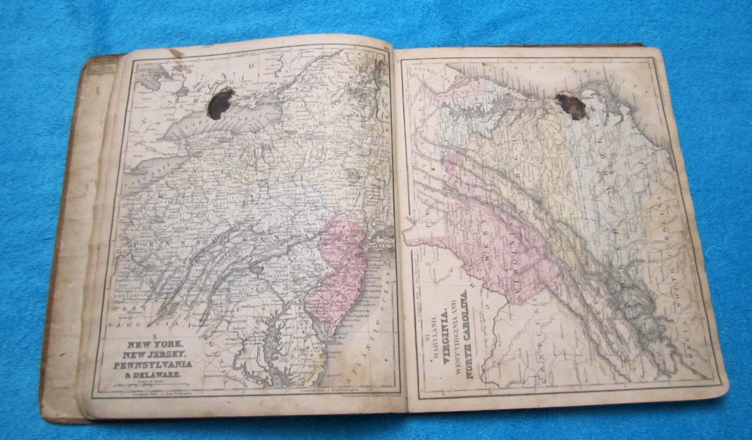 MITCHELL’S MODERN ATLAS (MITCHELL’S NEW SCHOOL ATLAS) – 1871