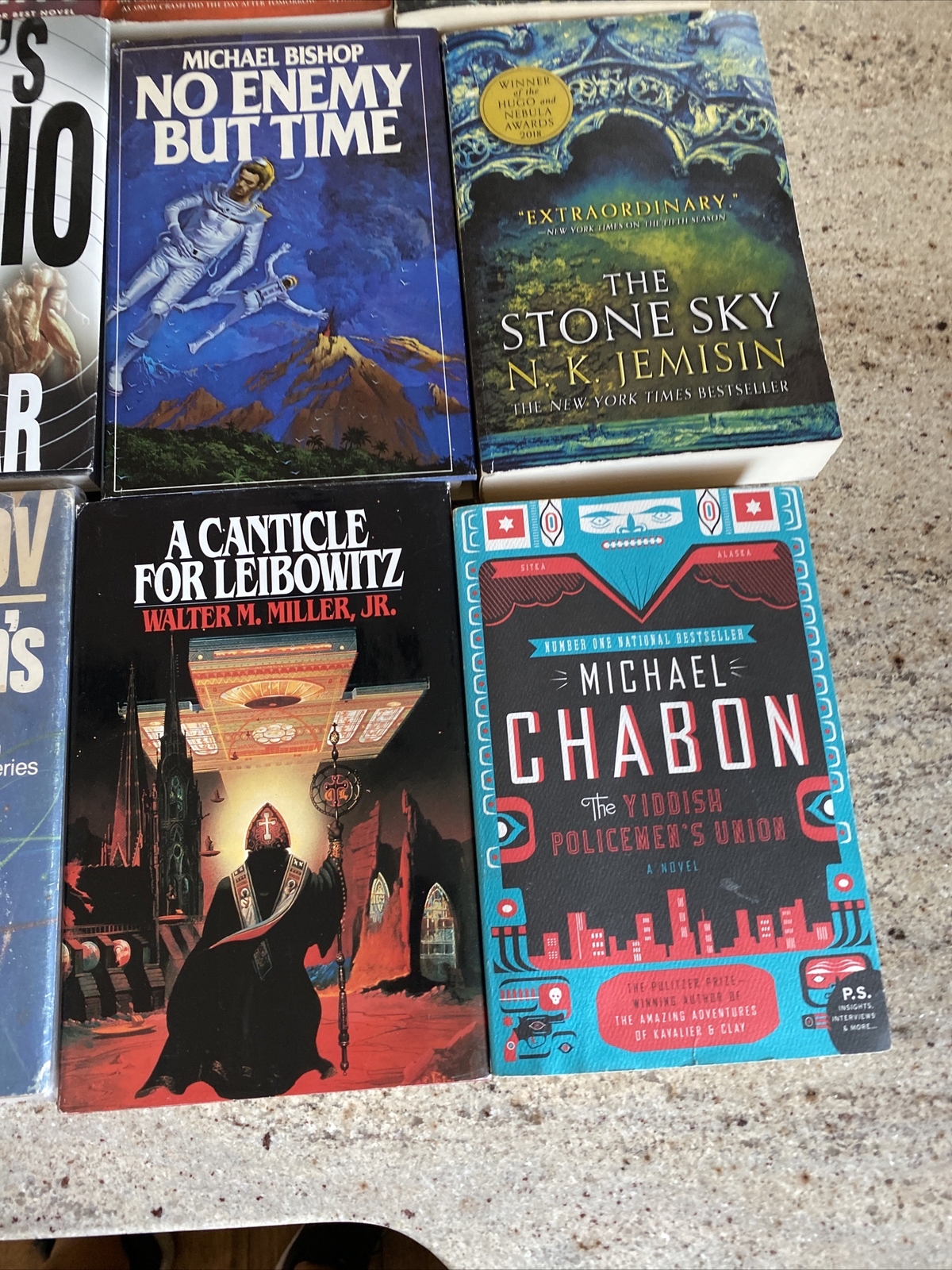 Lot of 20 HC/ Large PB Hugo Award Winner Authors