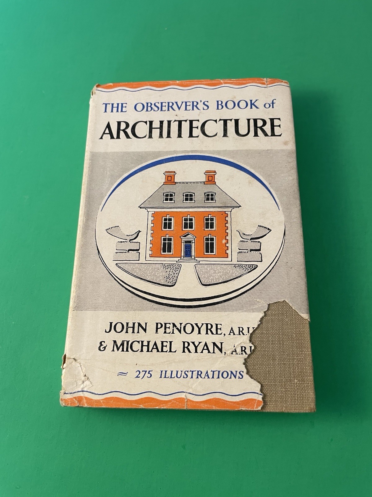 The Observer’s Book of Architecture Penoyre Ryan 1950s? Hardcover Pocket Britain
