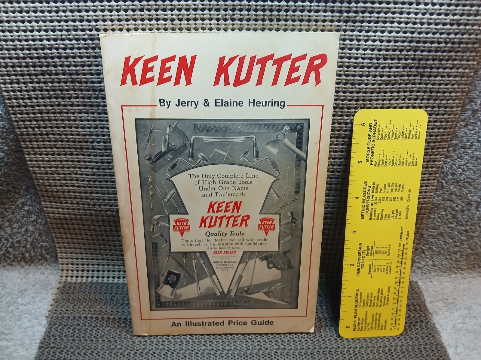 KEEN KUTTER*QUALITY TOOLS* COPYRIGHT 1984*PRICE GUIDE*SOFTBACK BOOK*SP*ID*SAI