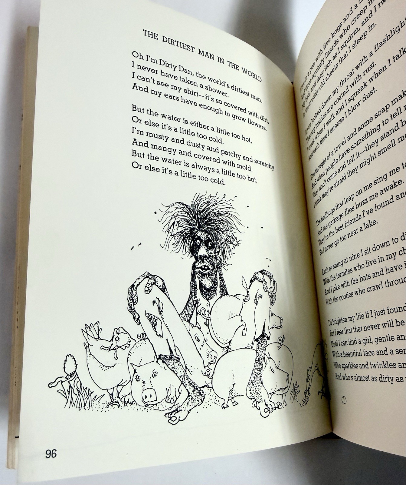 Where The Sidewalk Ends TRUE First Edition 1st Printing Shel Silverstein 1974