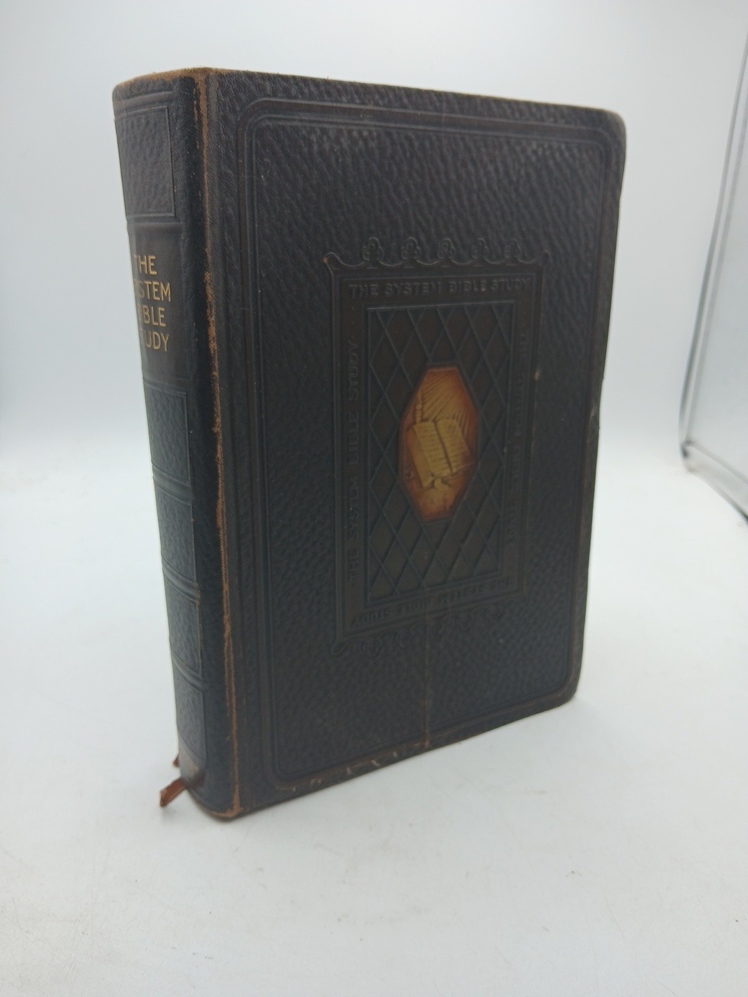 System Bible Study Revised Enlarged Edition Antique 1930 Softcover ACCEPTABLE
