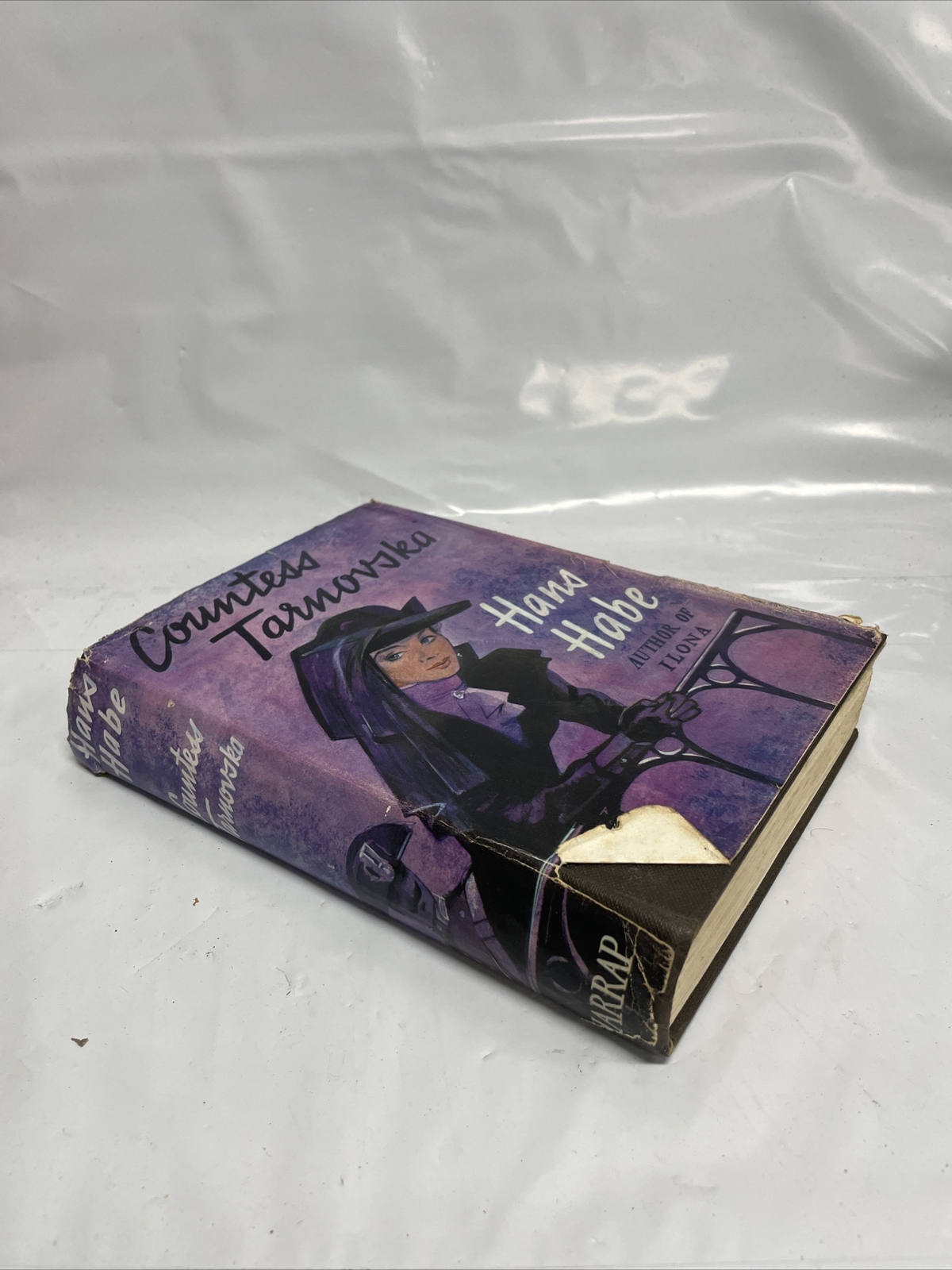 ORIGINAL VINTAGE BOOK Novel Read Hard Cover Countess Tarnovska Hans Habe