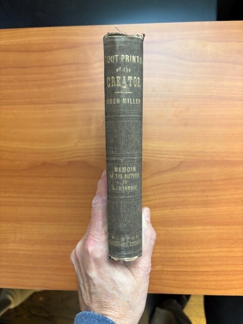 1860 *Foot-prints of the creator or asterolepsis of stromness* H Miller HC VG