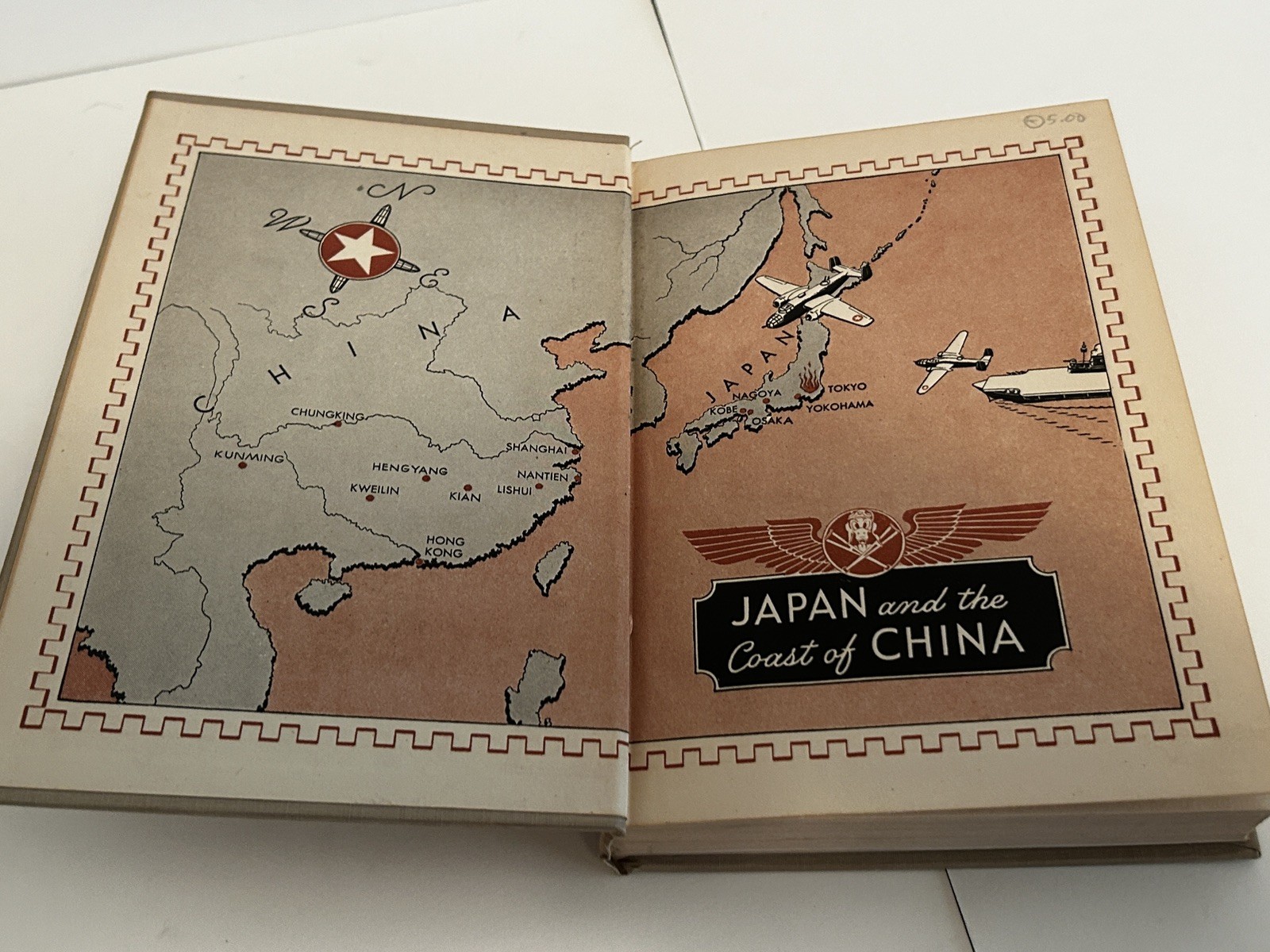 Thirty Seconds Over Tokyo by Captain Ted W. Lawson First Printing Stated 1943