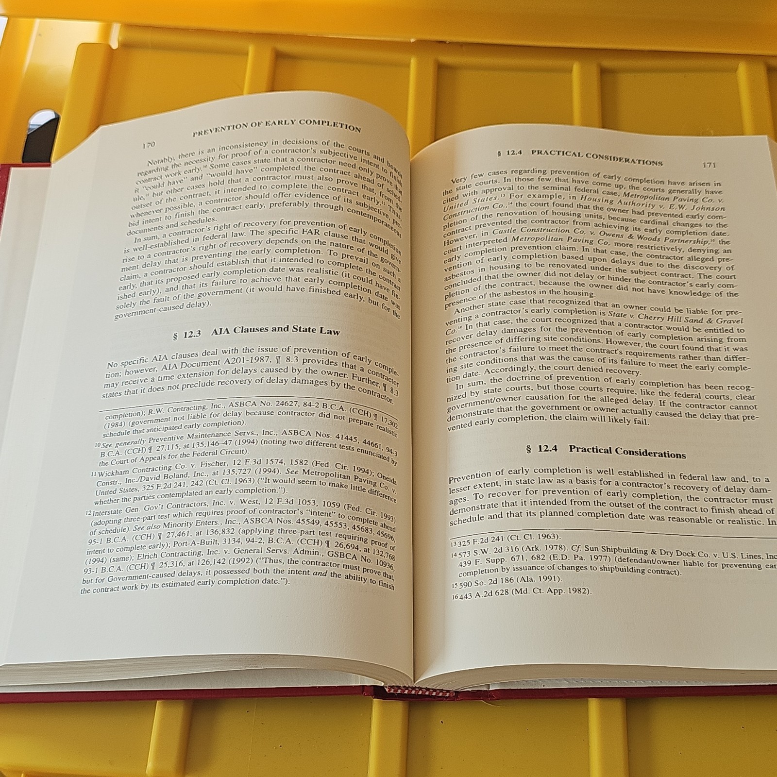 Construction Claims Deskbook: Management, Documentation, Presentation Of Claims