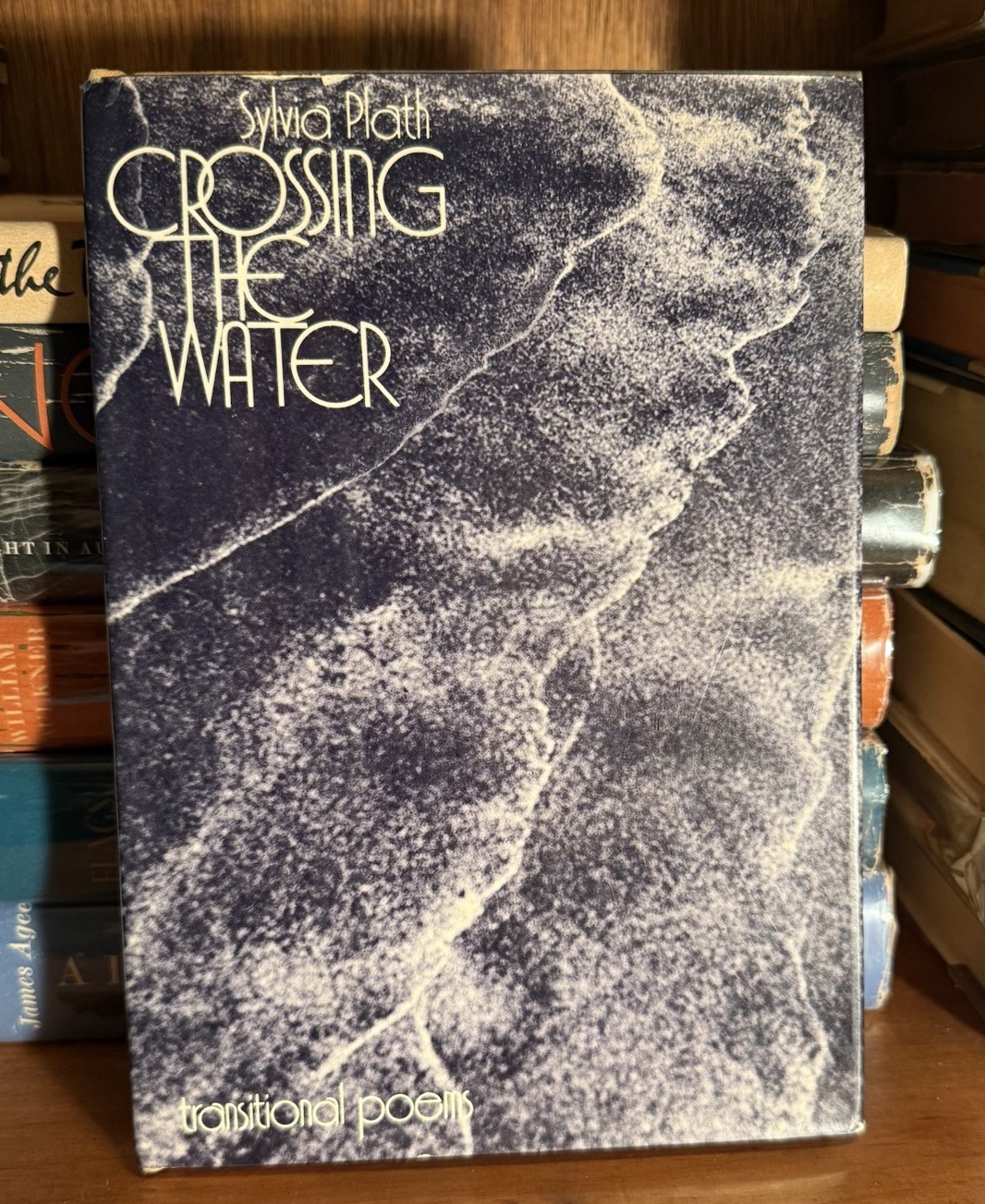Sylvia Plath / Crossing The Water-Transitional Poems / HCDJ / 1st/1st / 1971