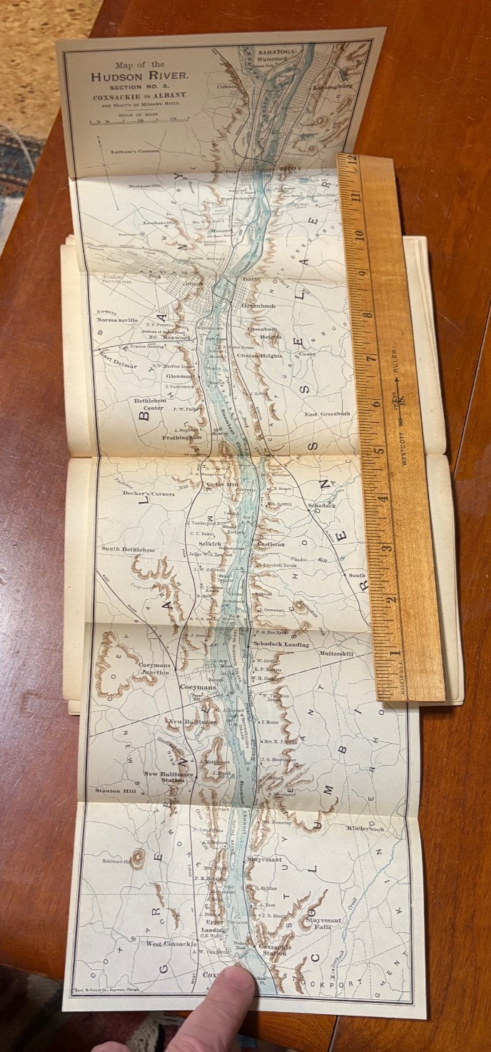 Rand, McNally and Co ’s Illus. Guide to the Hudson River and Catskills 1903 11th