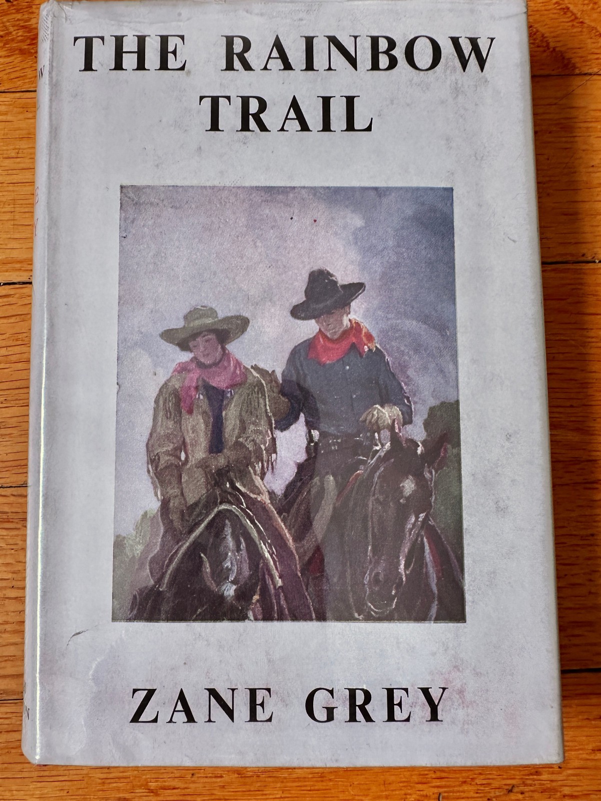 Zane Grey The Rainbow Trail, 1st Hamish Ed, 4th Print 1949 H. Hamilton HC DJ