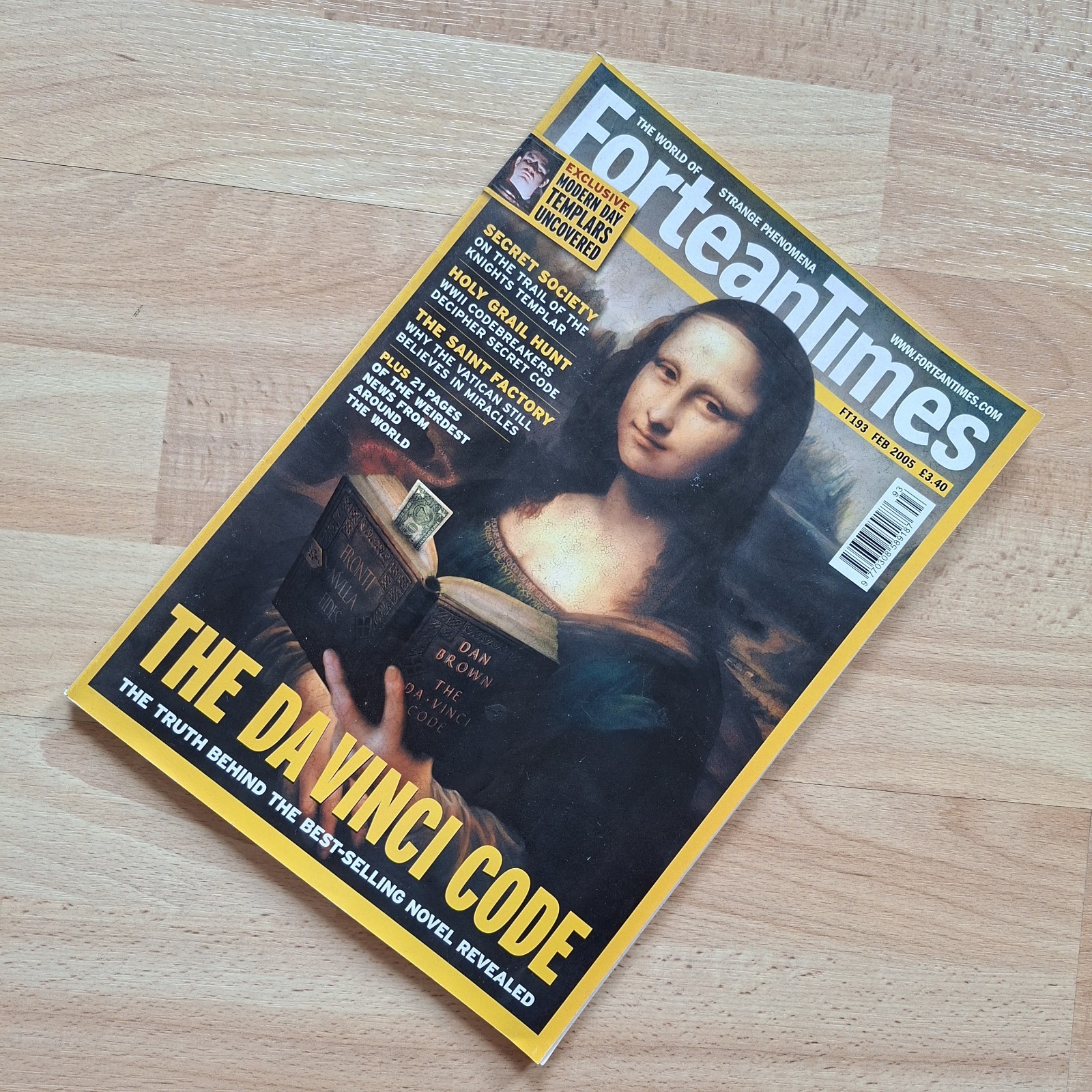 Vintage, Fortean Times Issue 193, Feb2005, Witchfinder, Bigfoot, Holy Grail,VG