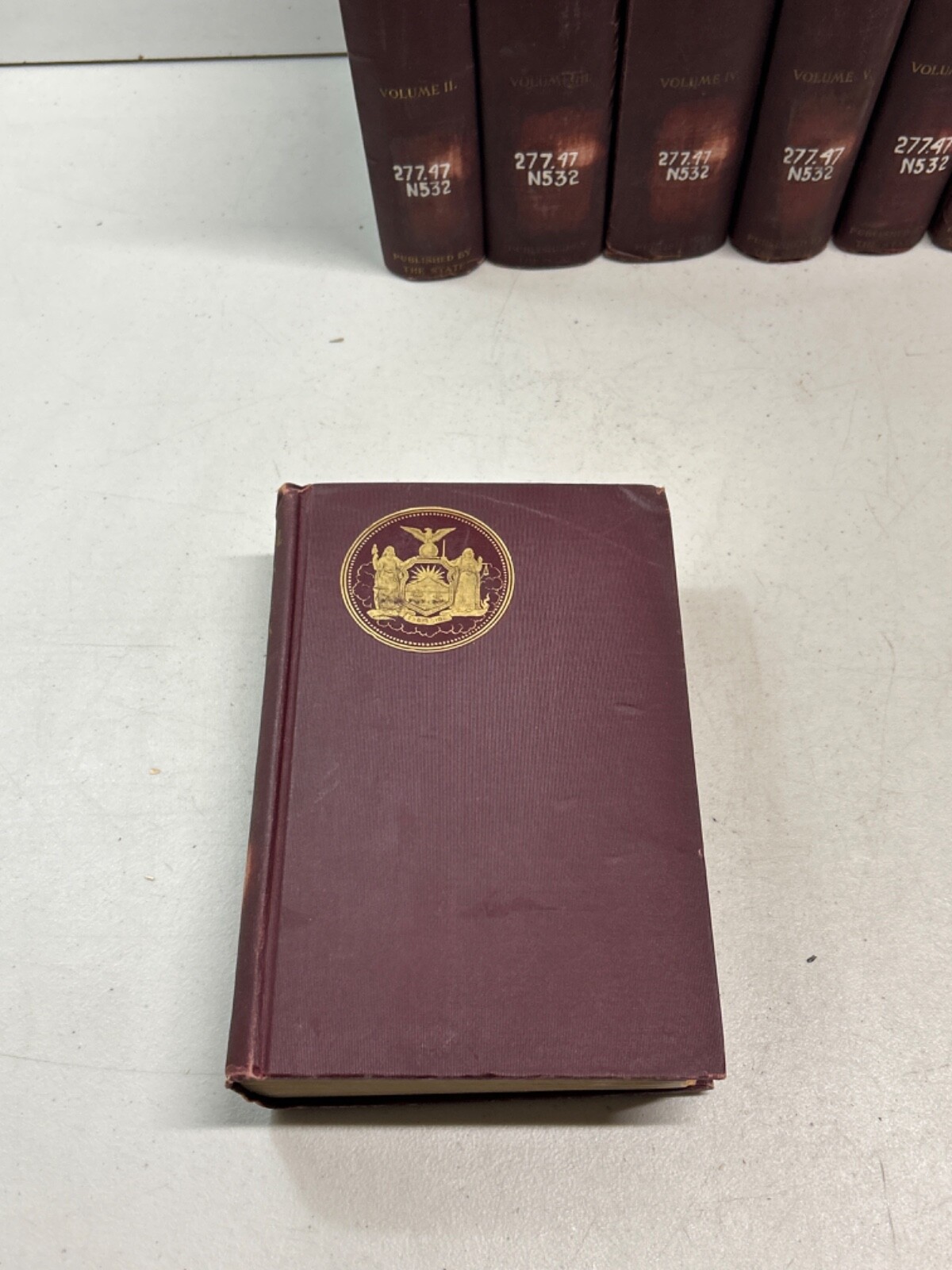 Hastings. Ecclesiastical Records, State of New York (7 volume set, complete)