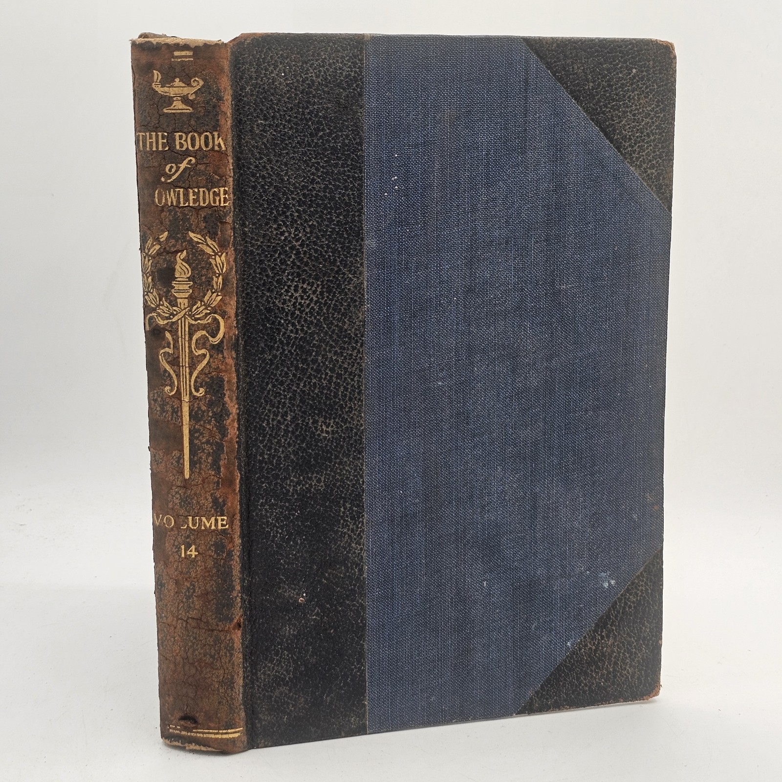 The Book of Knowledge Vol 14 HC Grolier Society Children’s Encyclopedia Illus