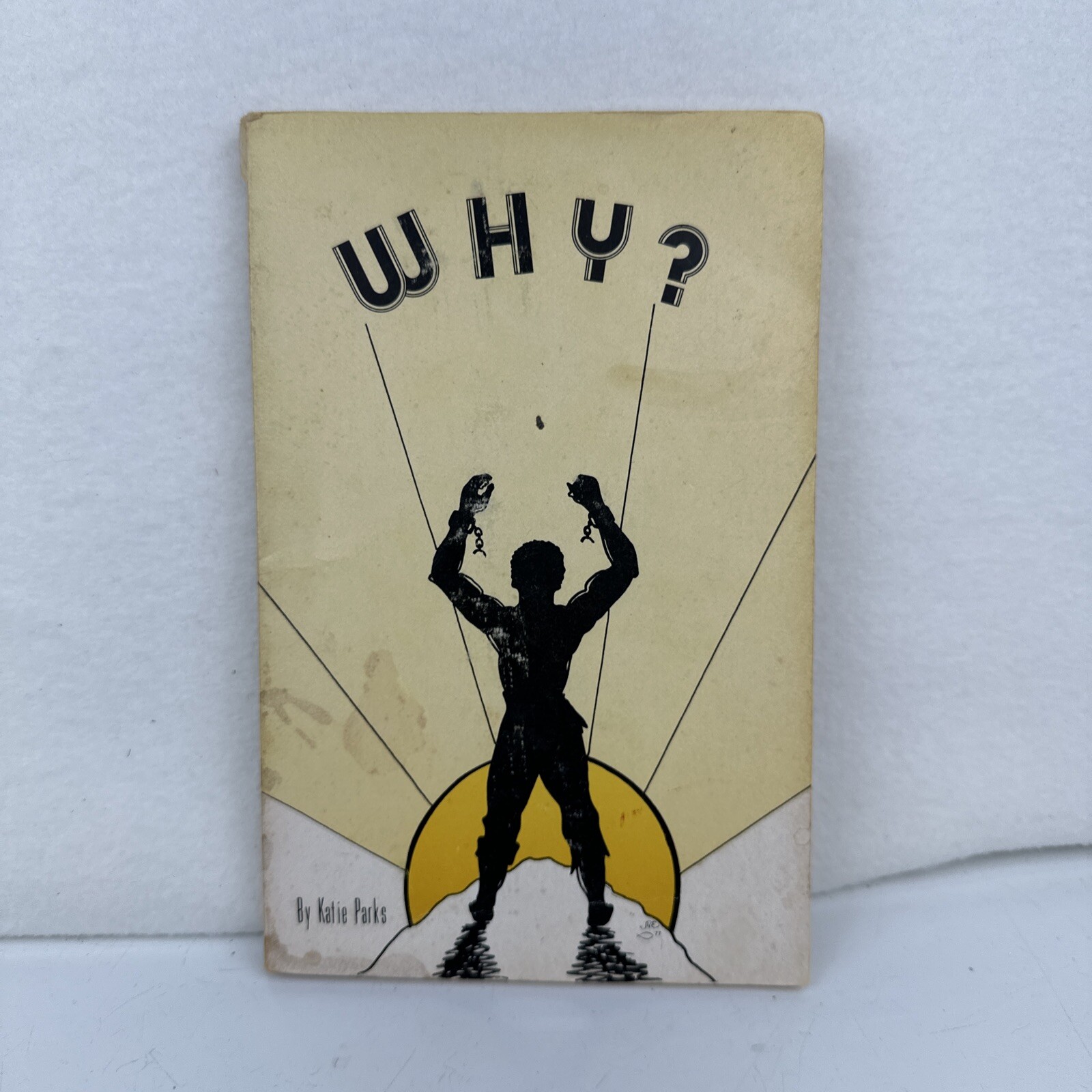 Vintage 1977 Why? Katie Parks Inspirational Messages Paperback Negro Poetry