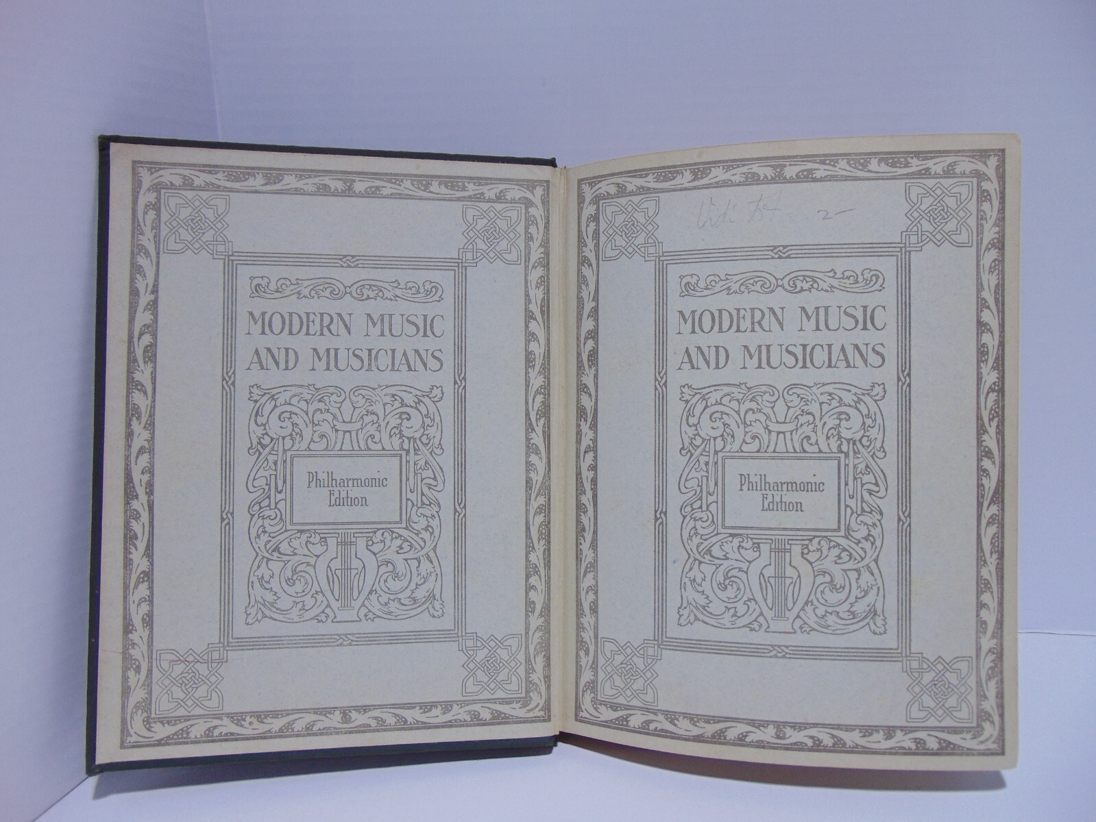Modern Music and Musicians Part Two: Encyclopedia Volume III 1912 Louis C Elson