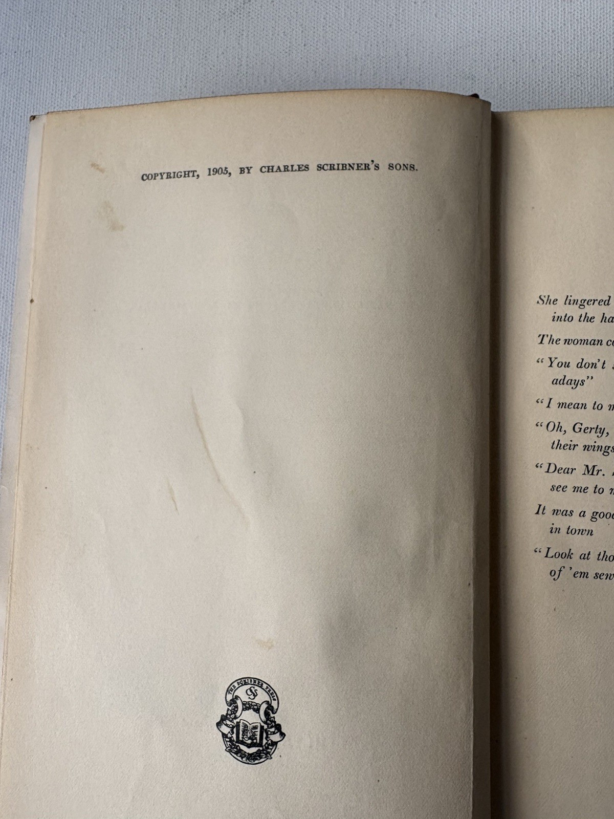 THE HOUSE OF MIRTH By Edith Wharton First Edition 1st Printing 1905