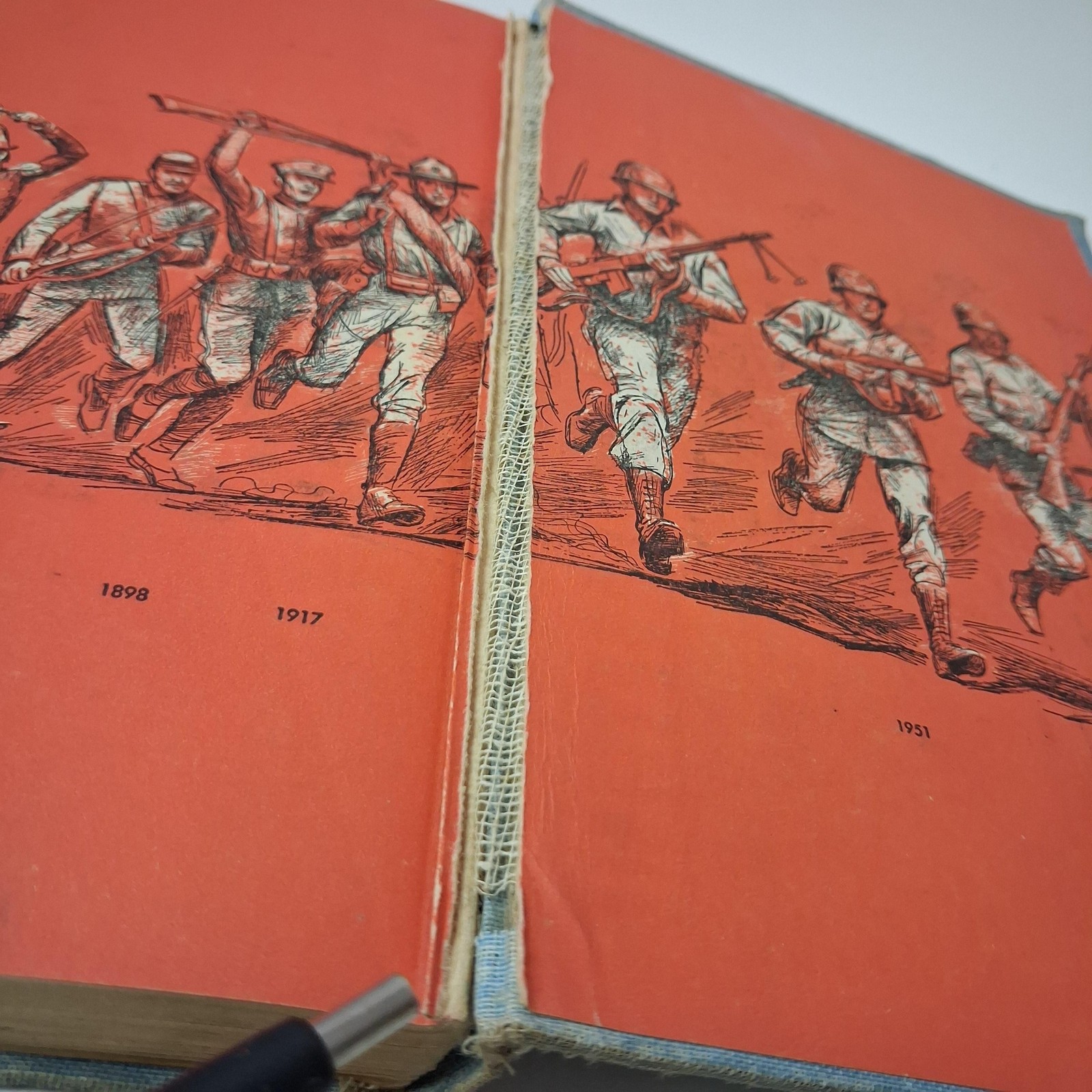 Vintage 1951 Story Of The U.S. Marines George P Hunt Landmark HC Random House