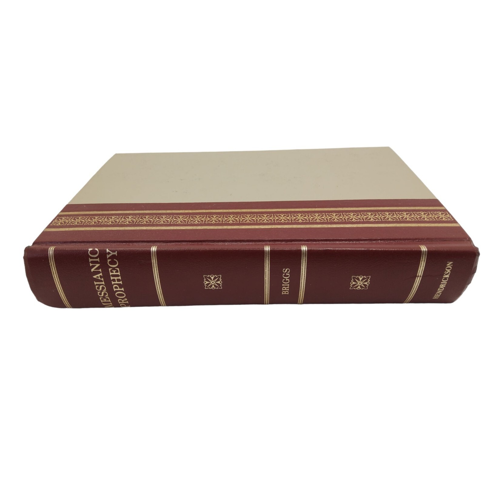 vintage 1988 hendrickson first printing messianic prophecy hardcover 510pg. book