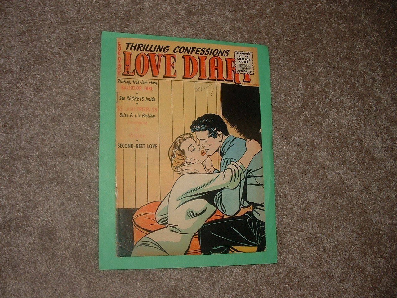 1955 Our Love Diary 48 Last Issue Early Buscema Romance Art Solid VG- Fast Ship