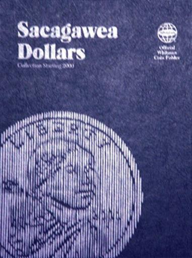 New Whitman Folder For US Sacagawea Dollar Coins Album No 1 2000-Date Model 8060