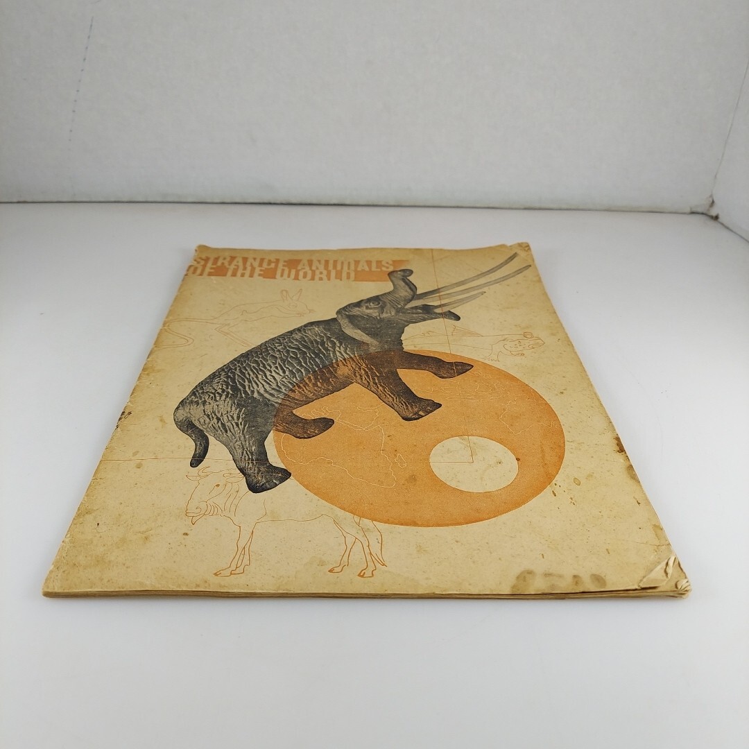 Strange Animals Of The World Bloxham & Chambers Sydney Australia Illustrated