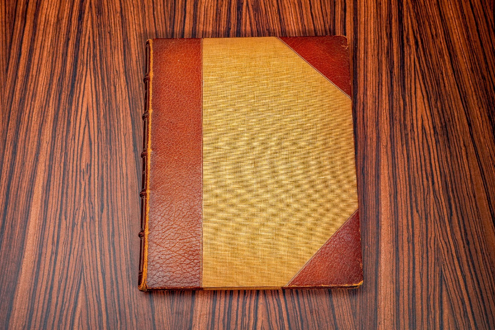 First Edition Oversized Orphan Pimlico William Thackeray Antique Leather Book