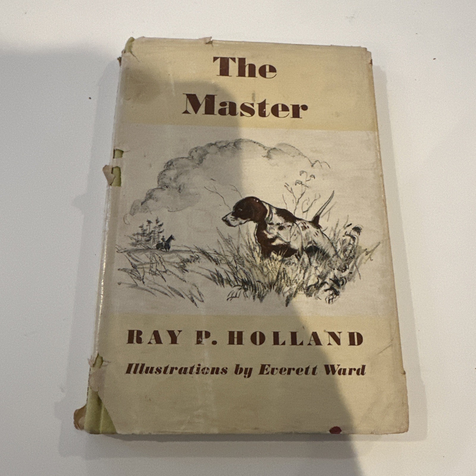 The Master Ray P Holland 1946 hardcover dust jacket ex libris