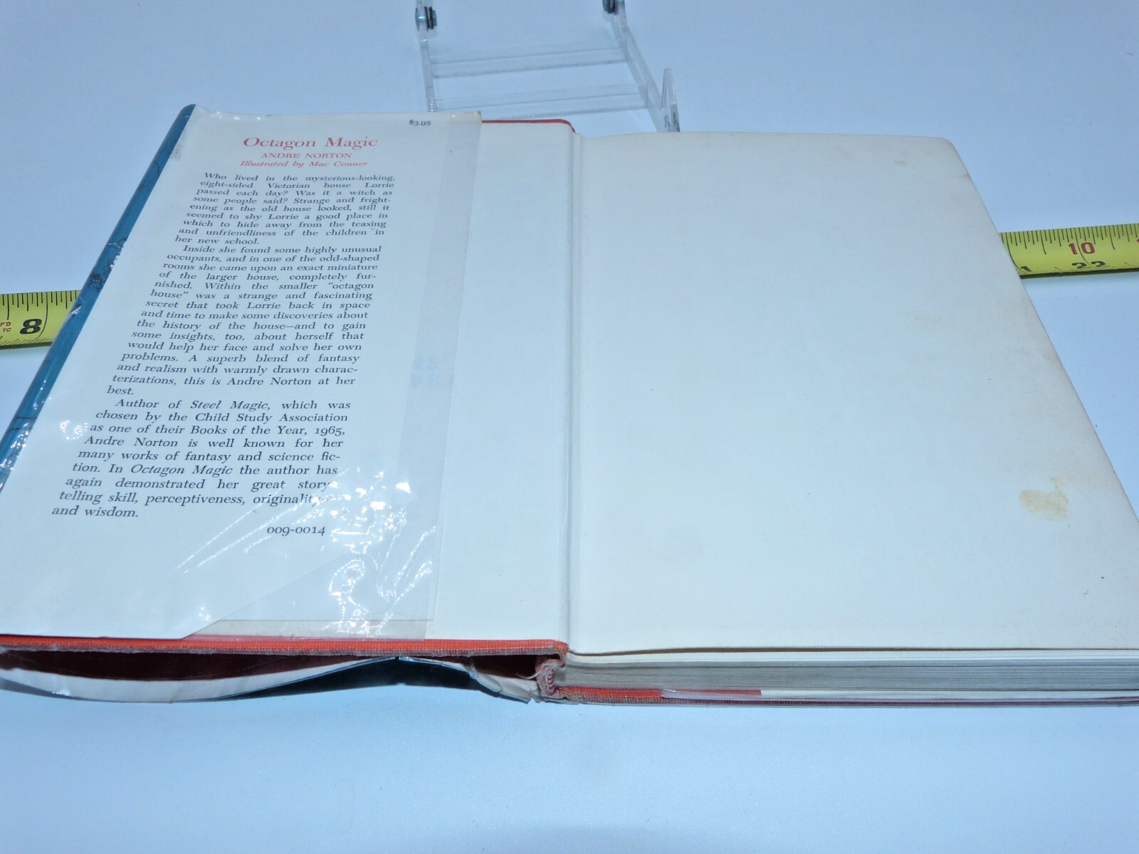 Andre Norton OCTAGON MAGIC First Edition in jacket 1968 Ex Library