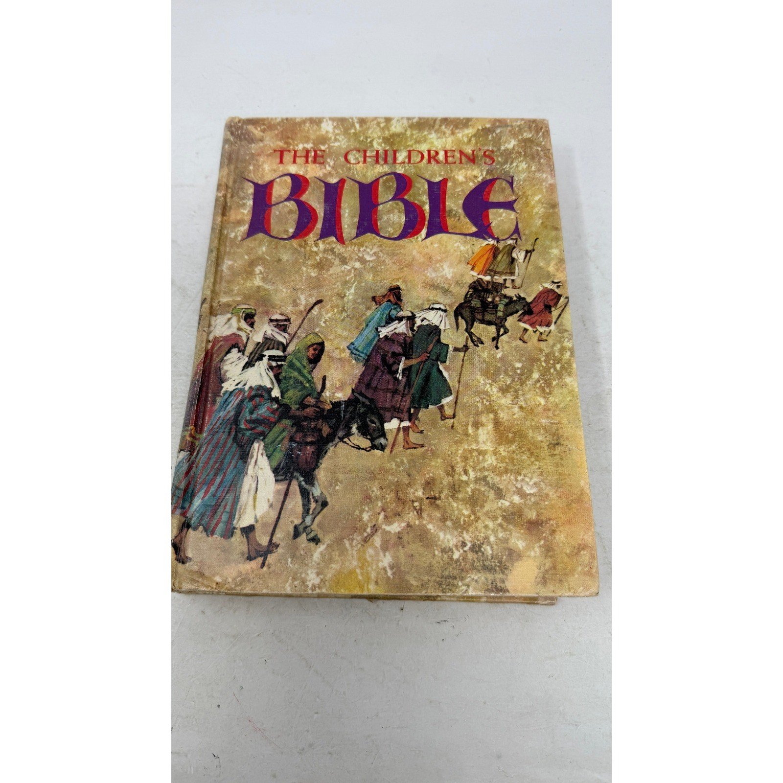 Vintage The Childrens Bible Golden Press Hardcover Illustrated 1965 Edition