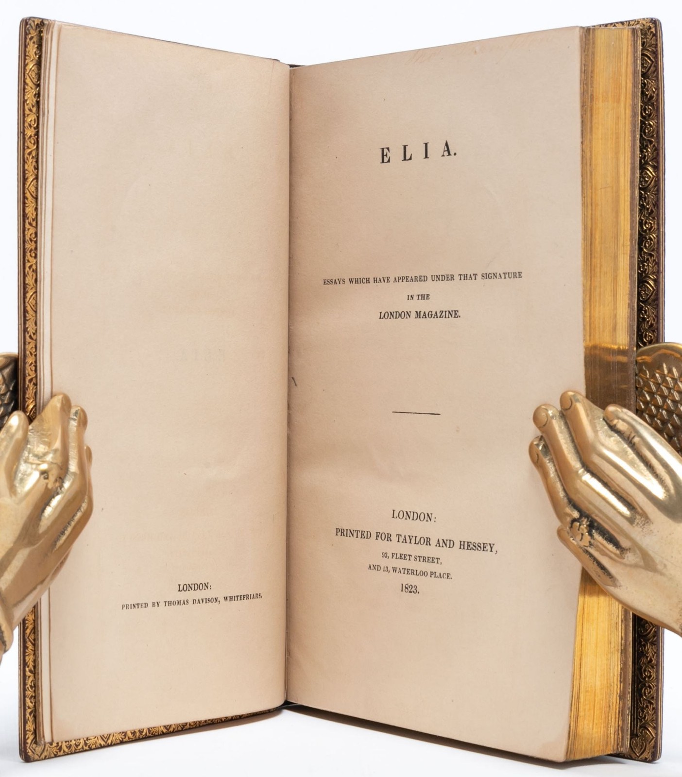 Fine Binding Riviere / Elia Essays which have appeared under that 1st ed 1835